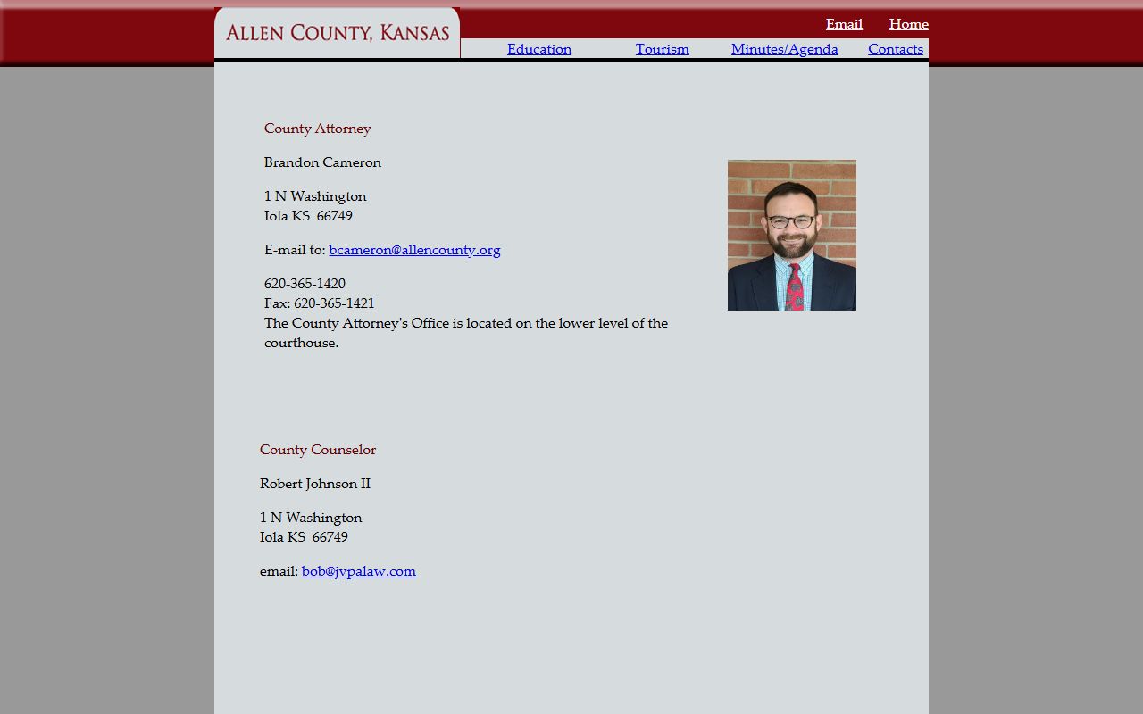 Allen County criminal court records and County Attorney source