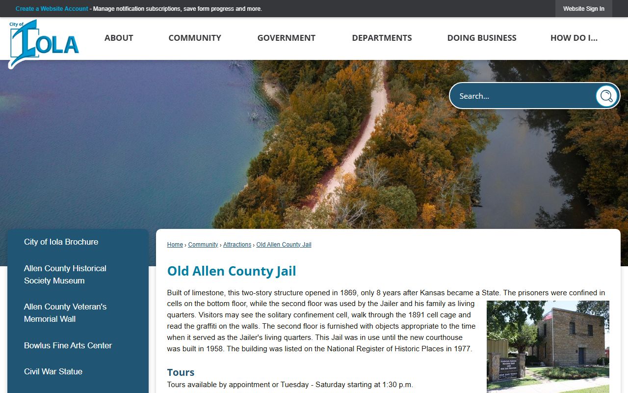 Allen County traffic court records local justice history